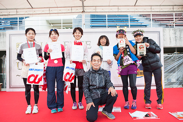 FUJI 5LAKESの部（118km）女子入賞者