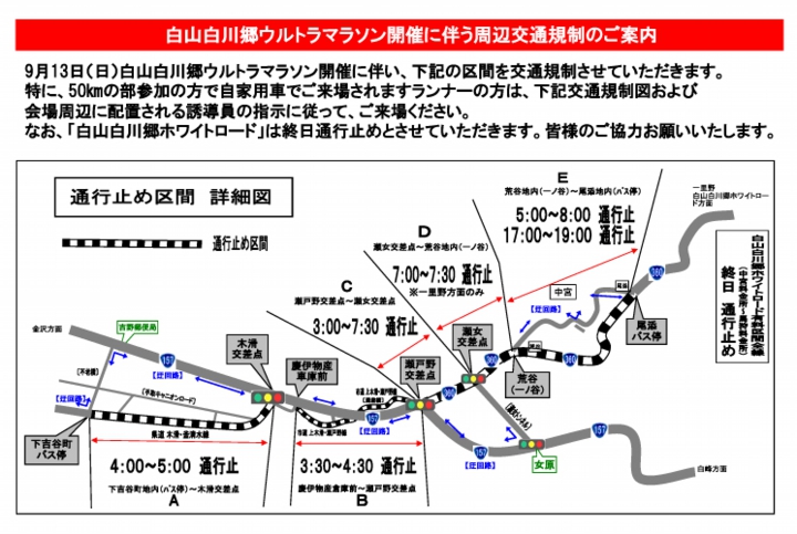 交通規制図