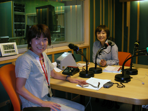若林順子さんのラジオ「Let's RUN」。若林さんとゲストの増田明美さん