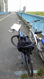 20090713マラソンコース下見中