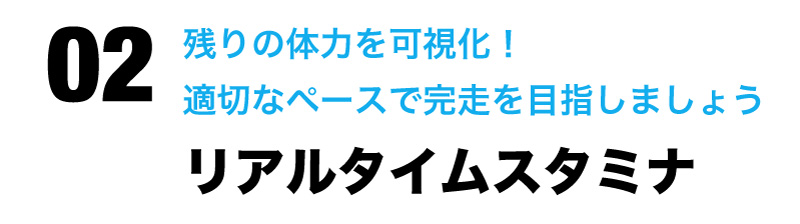 リアルタイムスタミナ