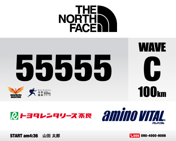 WAVE C ナンバーカード