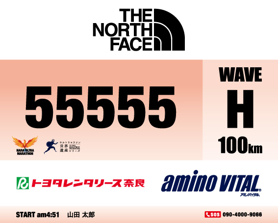WAVE H ナンバーカード