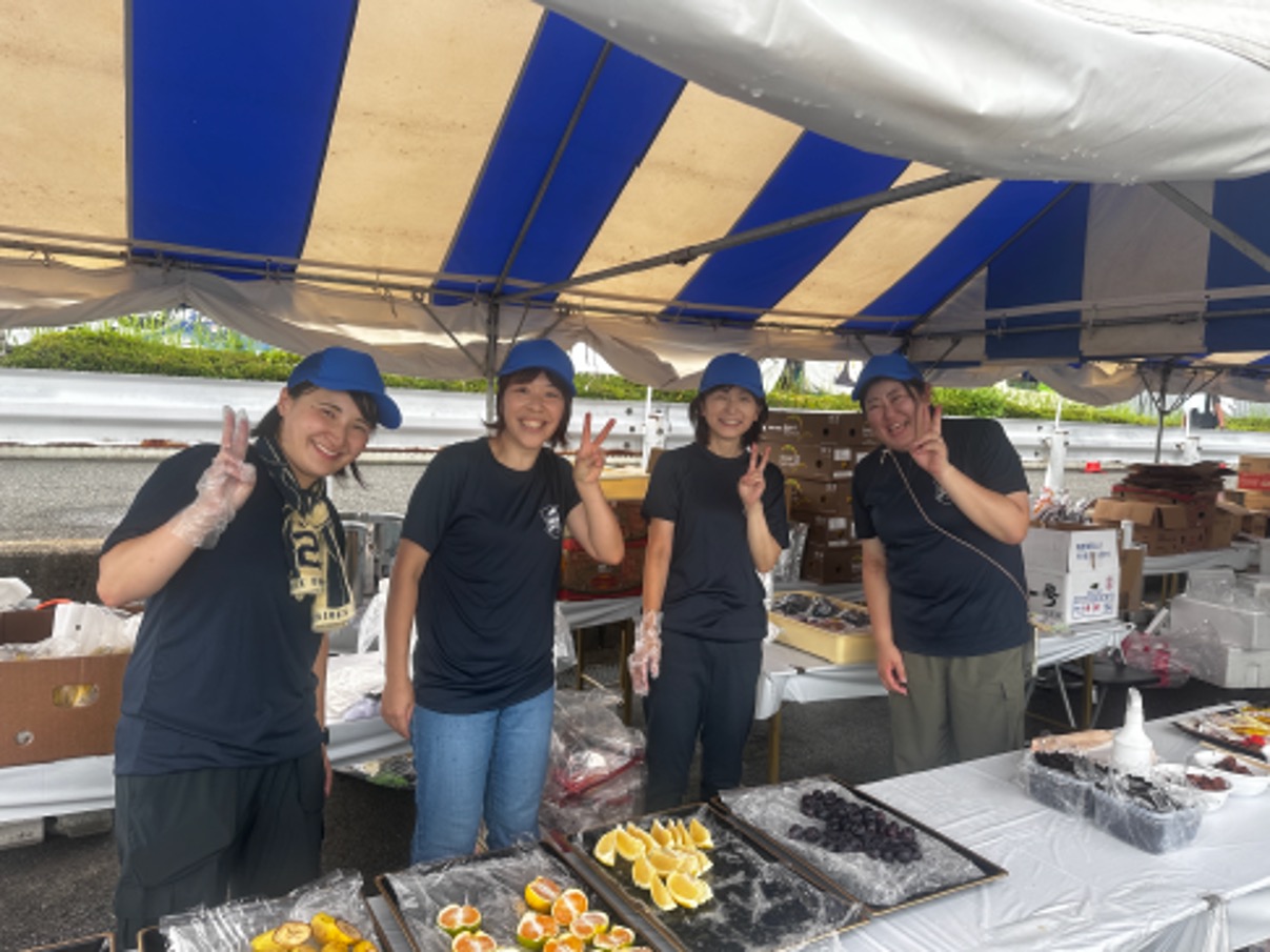 補給所とボランティア