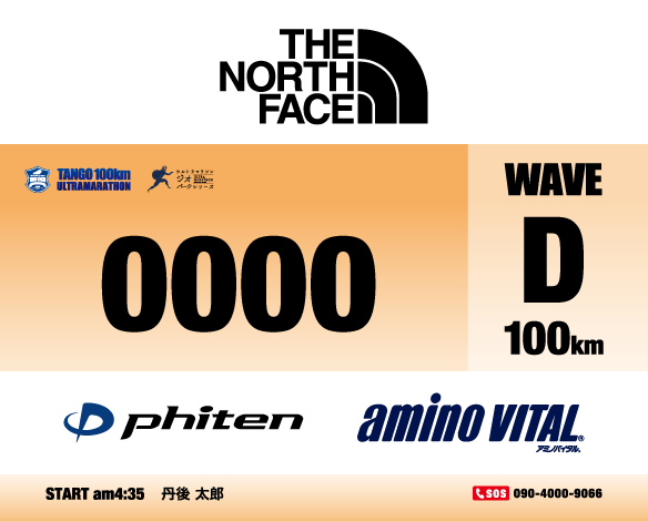 100km WAVE D ナンバーカード